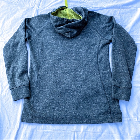 Everlast Mens Hoodie Grey & Yellow Sweatshirt - Picture 4 of 7